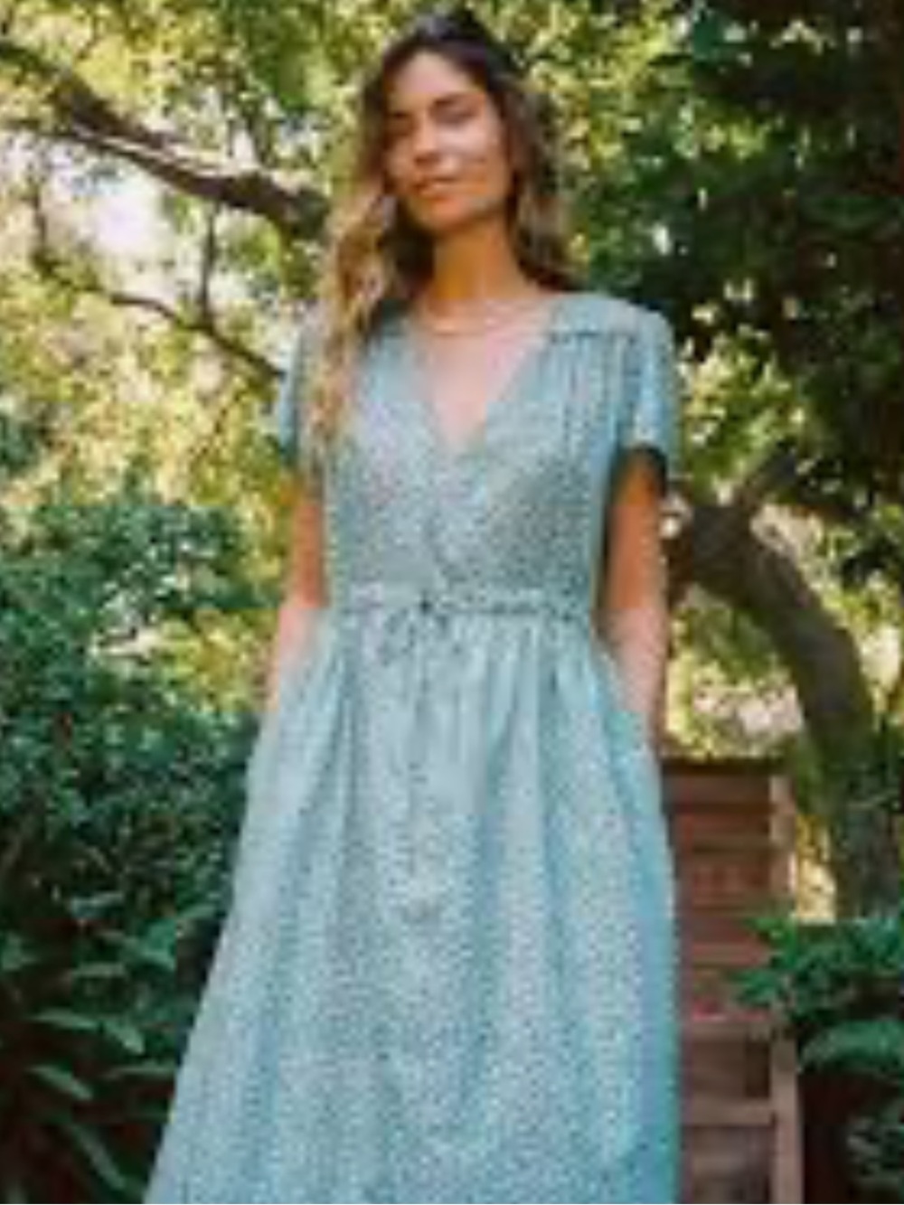 Christy Dawn Floral Midi Dress